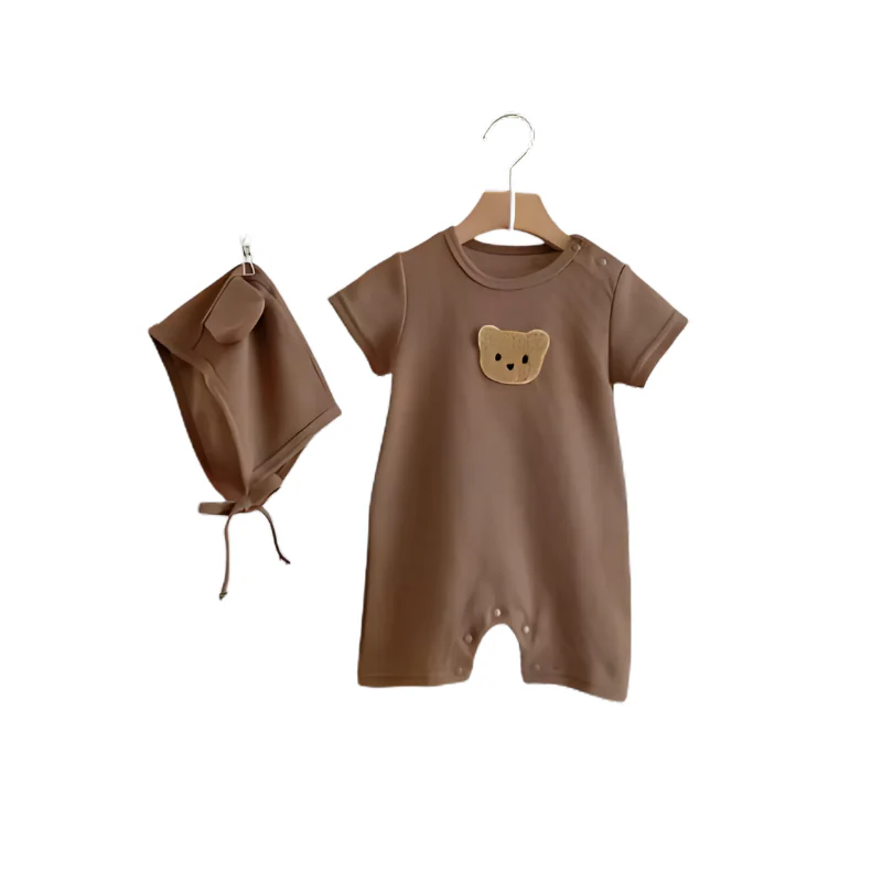 SnuggleBear Romper Set - Image 3